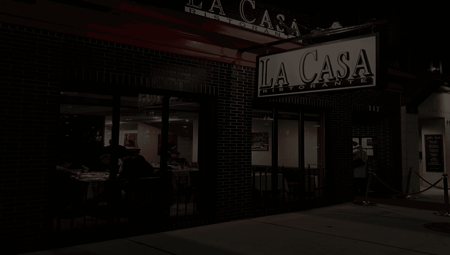 La Casa Ristorante dining room
